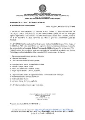 Resolução 086/2025