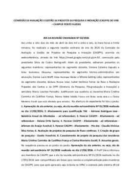 Ata 002/2026 - reunião ordinária