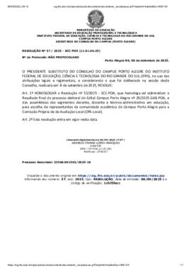 Resolução 057/2025