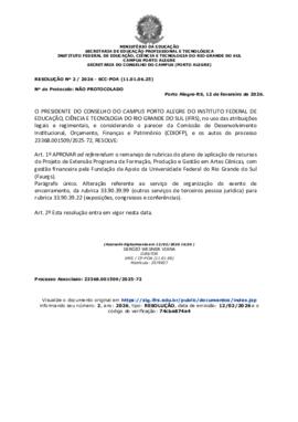 Resolução 002/2026 ad referendum